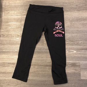 Lululemon/SoulCycle crop leggings